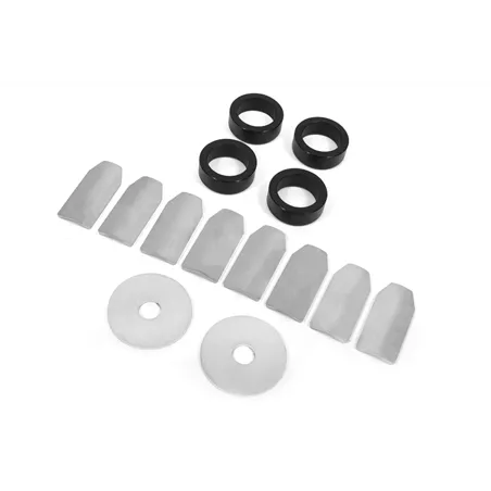 BMR 2008-2018 Challenger Differential Lockout Bushing Kit - Black Anodized