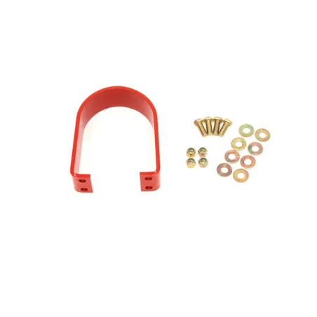 BMR 05-14 S197 Mustang BMR Rear Tunnel Brace Loop Upgrade - Red