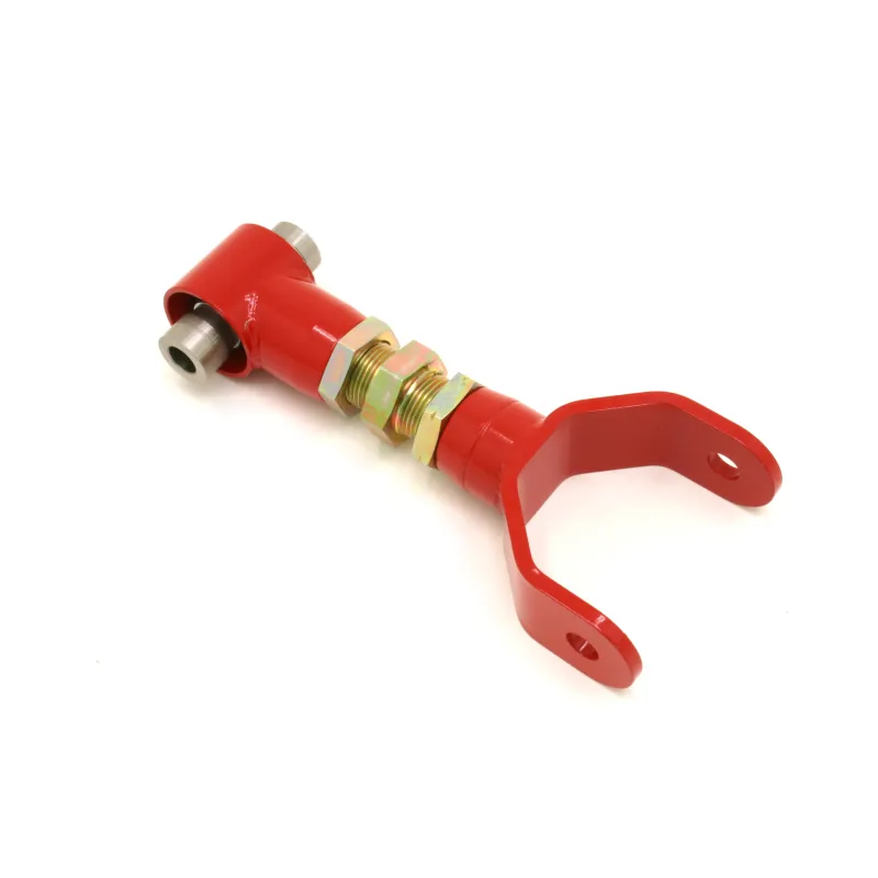 BMR 05-10 S197 Mustang Upper Control Arm On-Car Adj. w/ Spherical Bearings - Red