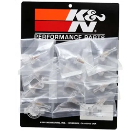 K&N 0.25in Flange 2.15in Length 1in OD Sintered Porous Bronze Fuel Filter (Set of 12)