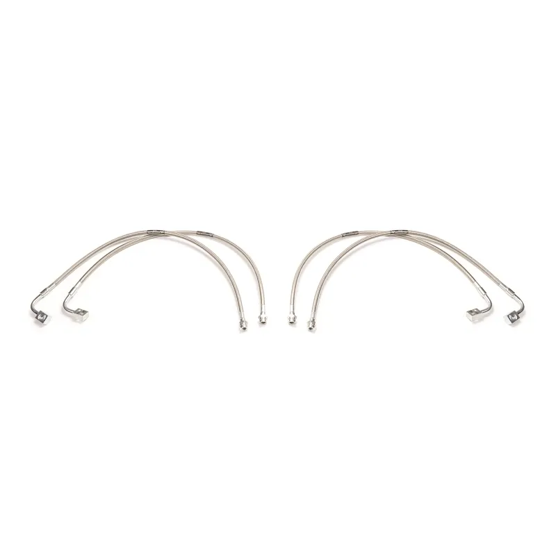 Fabtech 07-18 Jeep JK 4WD Front & Rear Extended Brake Line Kit