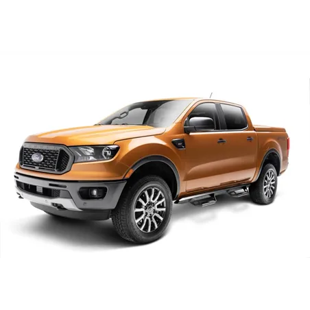 N-Fab Predator PRO 2019 Ford Ranger Crew Cab All Beds - Tex. Black - Cab Length