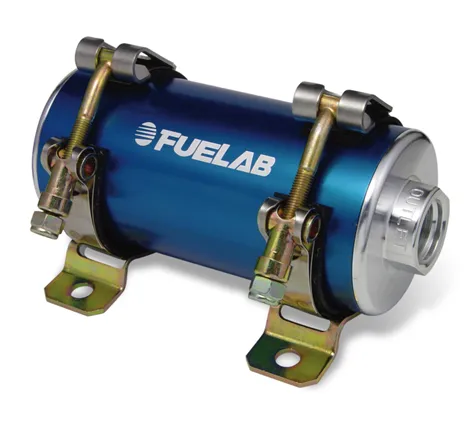 Fuelab Prodigy High Flow Carb In-Line Fuel Pump - 1800 HP - Blue