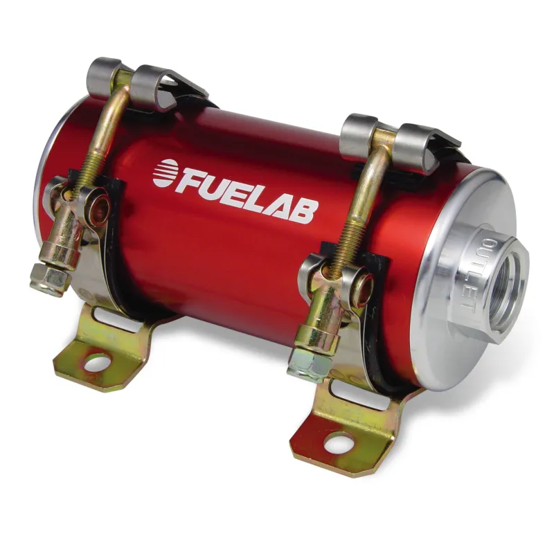 Fuelab Prodigy High Power EFI In-Line Fuel Pump - 1800 HP - Red