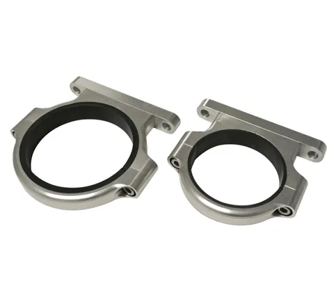 Fuelab Plate Mount Fuel Pump Billet Bracket Set - (2) Brackets for Each Pump