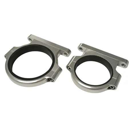 Fuelab Plate Mount Fuel Pump Billet Bracket Set - (2) Brackets for Each Pump