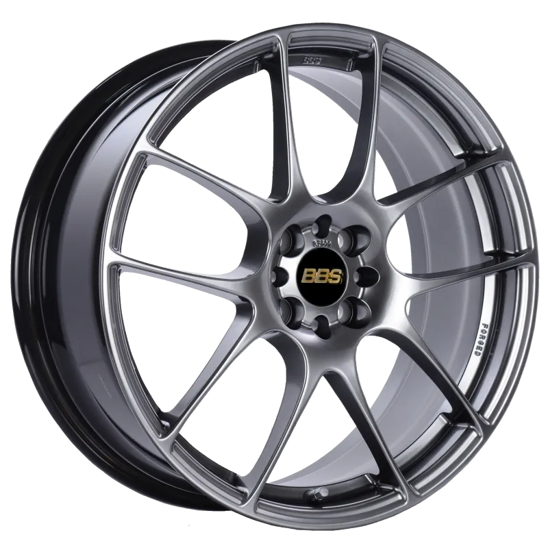 BBS RF 18x7.5 4x100 ET48 Diamond Black Wheel -70mm PFS/Clip Required