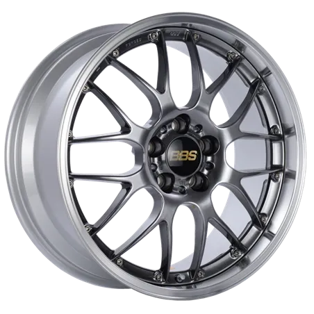 BBS RS-GT 18x8.5 5x120 ET38 CB72.5 Diamond Black Center Diamond Cut Lip Wheel