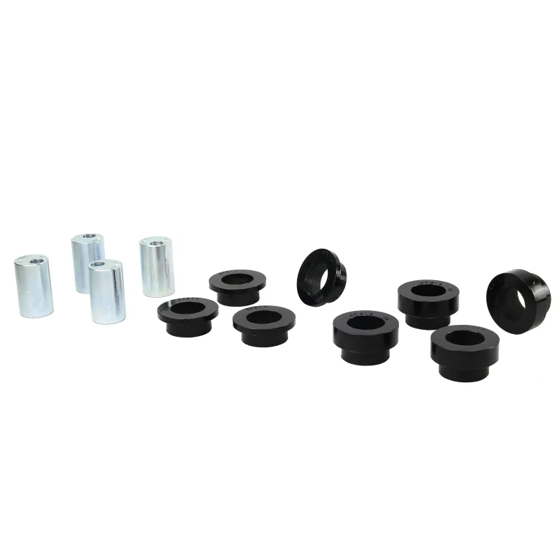 Whiteline 07+ Nissan Skylkine R35 GT-R AWD Front Camber Adj Kit-Upper C/Arm Bushes