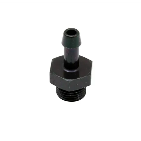 AEM Adjustable Fuel Pressure Regulator Barb Fitting -6 (9/16in-18) to 7mm (Replacement Part)