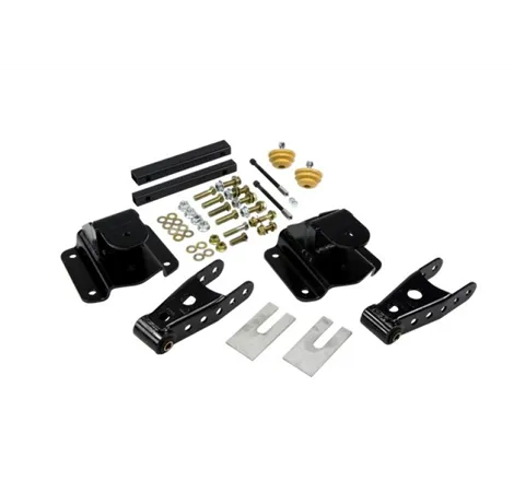 Belltech SHACKLE AND HANGER KIT 94-99 RAM 1500 XtdCab 4inch