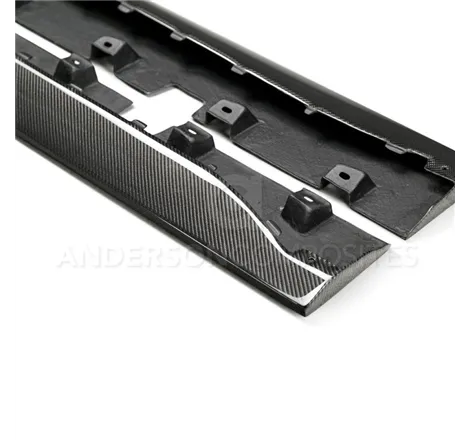 Anderson Composites 15-16 Ford Mustang Type-AR Rocker Panel Splitter