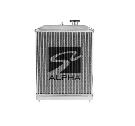 Skunk2 Alpha Series 92-00 Honda Civic Radiator (Half Size) (Dual Core) (Manual Trans.)