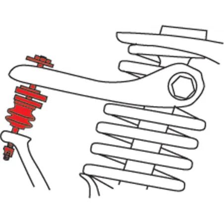 SPC Performance 99-05 Hyundai Sonata/01-06 Kia Optima Adjustable Ball Joint (1.5deg.)