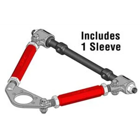 SPC Performance 4in. Aluminum Control Arm Adjusting Sleeve (3/4in. NPT Threads)