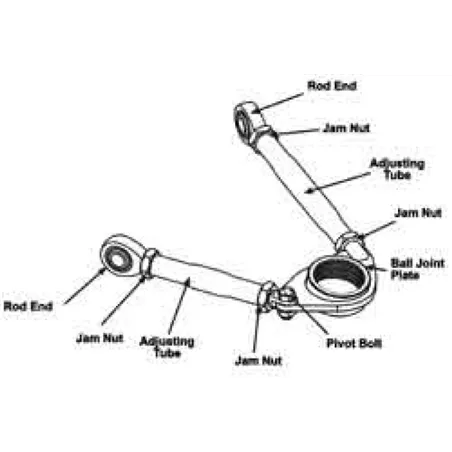 SPC Performance Pro Series Front Adjustable Upper Control Arm (Chrysler Thread-In 10deg) (Race Only)