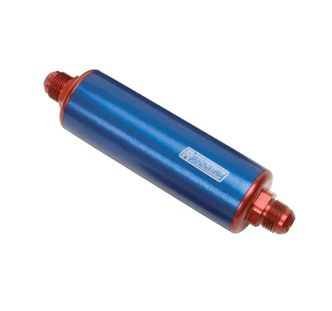 Russell Performance Red/Blue Anodized Aluminum (8-1/4in Length -10 male inlet/outlet)