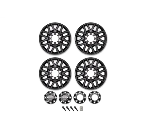 Ford Racing 05-22 F-Super Duty 20in x 8in Wheel Package w/TPMS Kit - Black