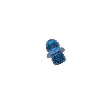 Russell Performance -10 AN Flare to 14mm x 1.5 Metric Thread Adapter (Blue)