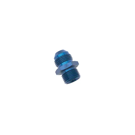 Russell Performance -10 AN Flare to 14mm x 1.5 Metric Thread Adapter (Blue)