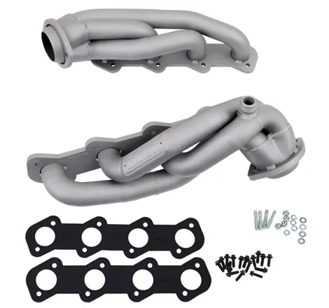 BBK 99-03 Ford F Series Truck 5.4 Shorty Tuned Length Exhaust Headers - 1-5/8 Titanium Ceramic