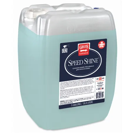 Griots Garage Speed Shine - 5 Gallons (Minimum Order Qty of 2 - No Drop Ship)