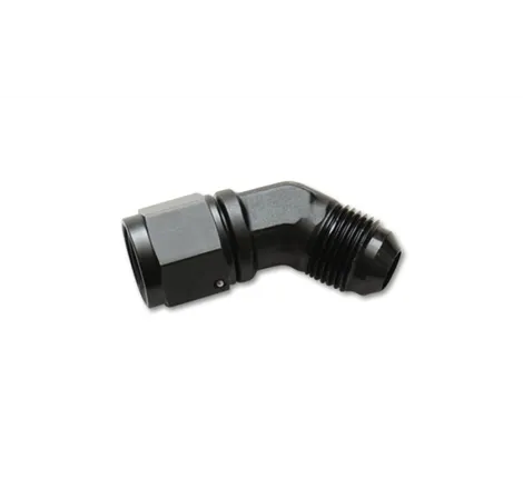 Vibrant -8AN Female to -8AN Male 45 Degree Swivel Adapter Fitting