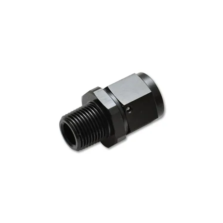 Vibrant -6AN to 3/8in NPT Female Swivel Straight Adapter Fitting