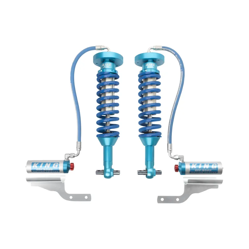 King Shocks 2015+ Ford F150 2WD Front 2.5 Dia Remote Reservoir Coilover w/Adjuster (Pair)