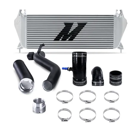 Mishimoto 19+ Ford Ranger 2.3L EcoBoost Intercooler Kit - Silver + MWBK Pipes