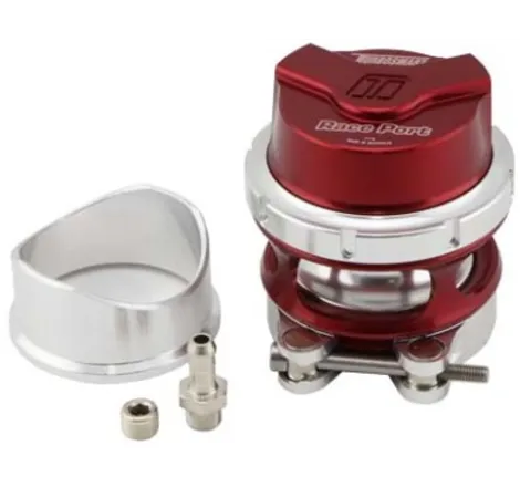 Turbosmart BOV Race Port Female Gen-V Red - No Weld Flange