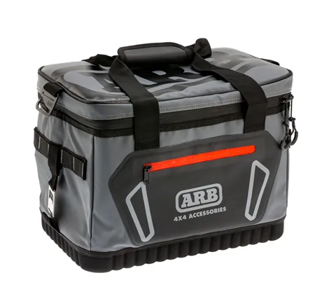 ARB Cooler Bag Charcoal w/ Red Highlights 15in L x 11in W x 9in H Holds 22 Cans