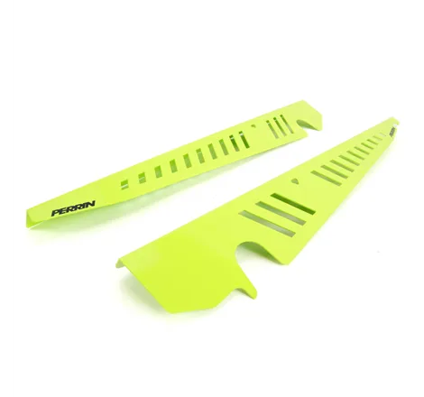 Perrin 2015+ Subaru WRX/STI Fender Shroud Set - Neon Yellow