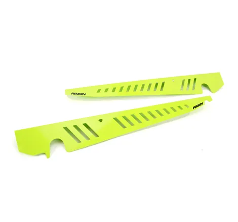 Perrin 2015+ Subaru WRX/STI Fender Shroud Set - Neon Yellow