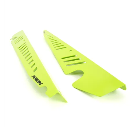 Perrin 2015+ Subaru WRX/STI Fender Shroud Set - Neon Yellow