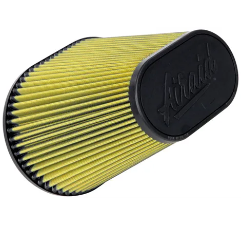 Airaid Universal Air Filter - Cone 6in FLG x 10-3/4x7-3/4in B x 7x4in T x 9in H - Synthaflow