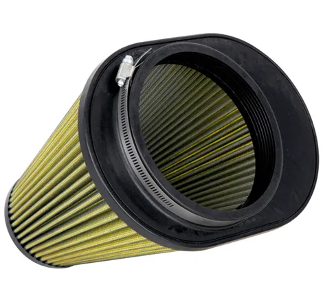 Airaid Universal Air Filter - Cone 6in FLG x 10-3/4x7-3/4in B x 7x4in T x 9in H - Synthaflow