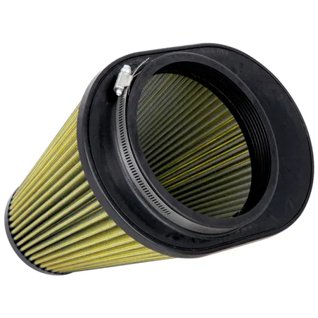 Airaid Universal Air Filter - Cone 6in FLG x 10-3/4x7-3/4in B x 7x4in T x 9in H - Synthaflow