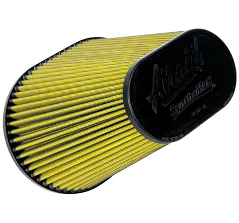 Airaid Universal Air Filter - Cone 6in FLG x 10-3/4x7-3/4in B x 7-1/4x4-3/4in T x 9in H Synthaflow