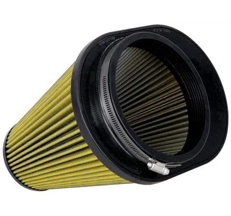 Airaid Universal Air Filter - Cone 6in FLG x 10-3/4x7-3/4in B x 7-1/4x4-3/4in T x 9in H Synthaflow