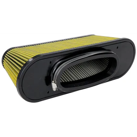 Airaid Universal Air Filter - 8-5/8in FLG x 17-9/16x5-9/16in B x 15-1/16x3-1/16in T x 6in H