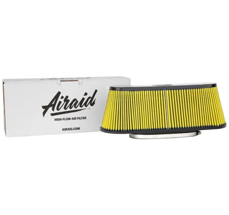 Airaid Universal Air Filter - 8-5/8in FLG x 17-9/16x5-9/16in B x 15-1/16x3-1/16in T x 6in H