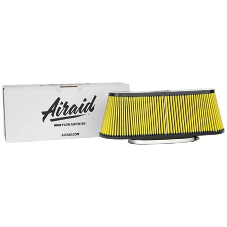 Airaid Universal Air Filter - 8-5/8in FLG x 17-9/16x5-9/16in B x 15-1/16x3-1/16in T x 6in H