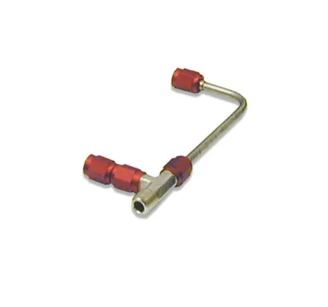 Nitrous Express 4500 Gemini SS Solenoid to Plate Connectors - Red (Old Style Plate)