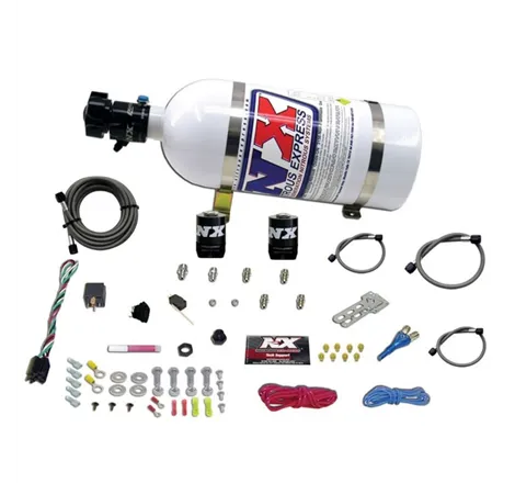 Nitrous Express Shark SHO 400 HP Single Nozzle Nitrous Kit w/10lb Bottle