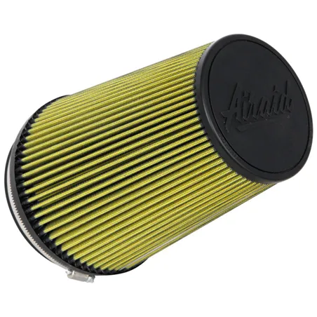 Airaid Universal Air Filter - Cone 6in Flange x 7-1/4in Base x 5in Top x 9in Height - Synthaflow