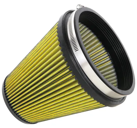 Airaid Universal Air Filter - Cone 6in Flange x 7in Base x 4-3/8in Top x 7in Height - Synthaflow