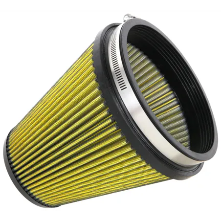 Airaid Universal Air Filter - Cone 6in Flange x 7in Base x 4-3/8in Top x 7in Height - Synthaflow