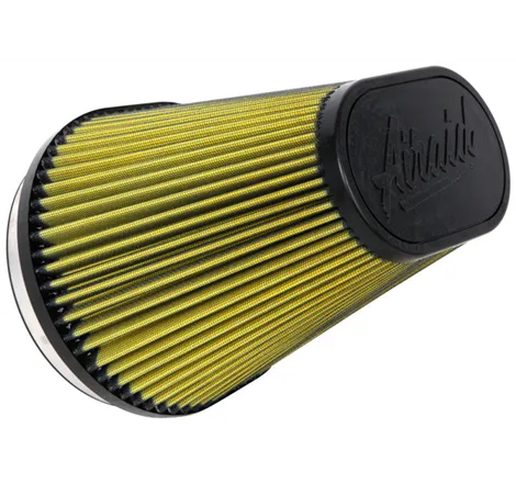 Airaid Universal Air Filter - Cone 6in F x 9x7-1/2in B x 6-3/8x3-7/8in T x 8in H - Synthaflow