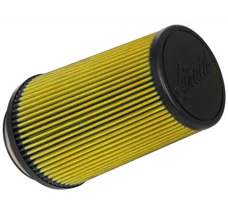 Airaid Universal Air Filter - Cone 4in Flange x 6in Base x 4-5/8in Top x 9in Height - Synthaflow